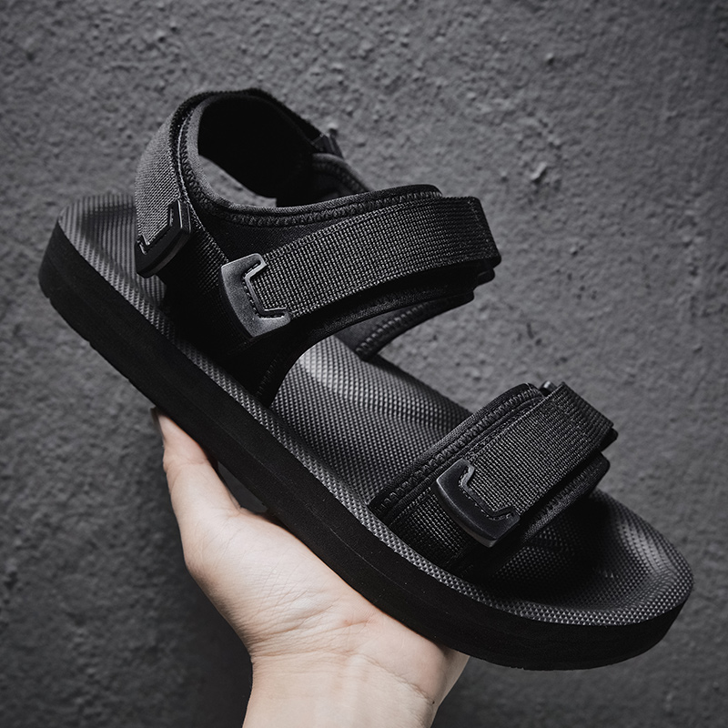 Adjustable Flat Sandals For Wi - Men Shoes Velcro recension och pris