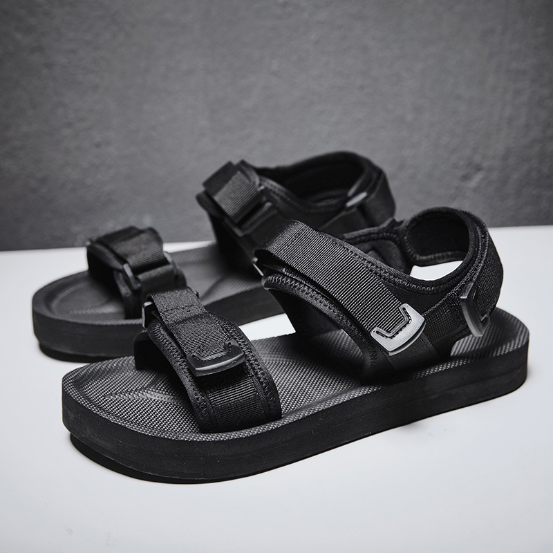 Adjustable Flat Sandals For Wi - Men Shoes Velcro recension och pris