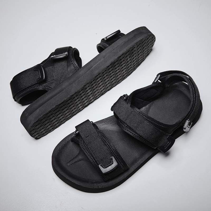 Adjustable Flat Sandals For Wi - Men Shoes Velcro recension och pris