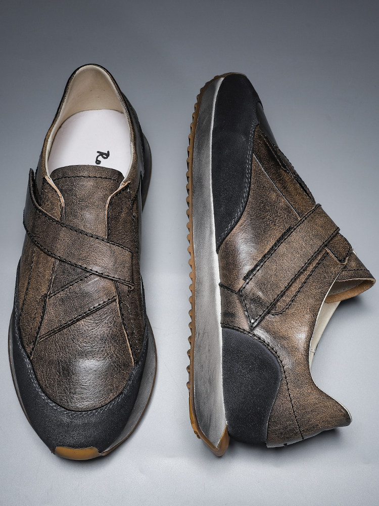 Retro Men's Shoes New Velcro T - Men Shoes Velcro recension och pris