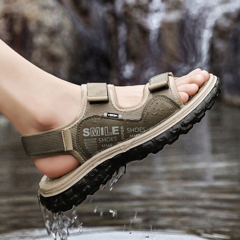 Men's 2026 New Summer Sandals, - Men Shoes Velcro recension och pris