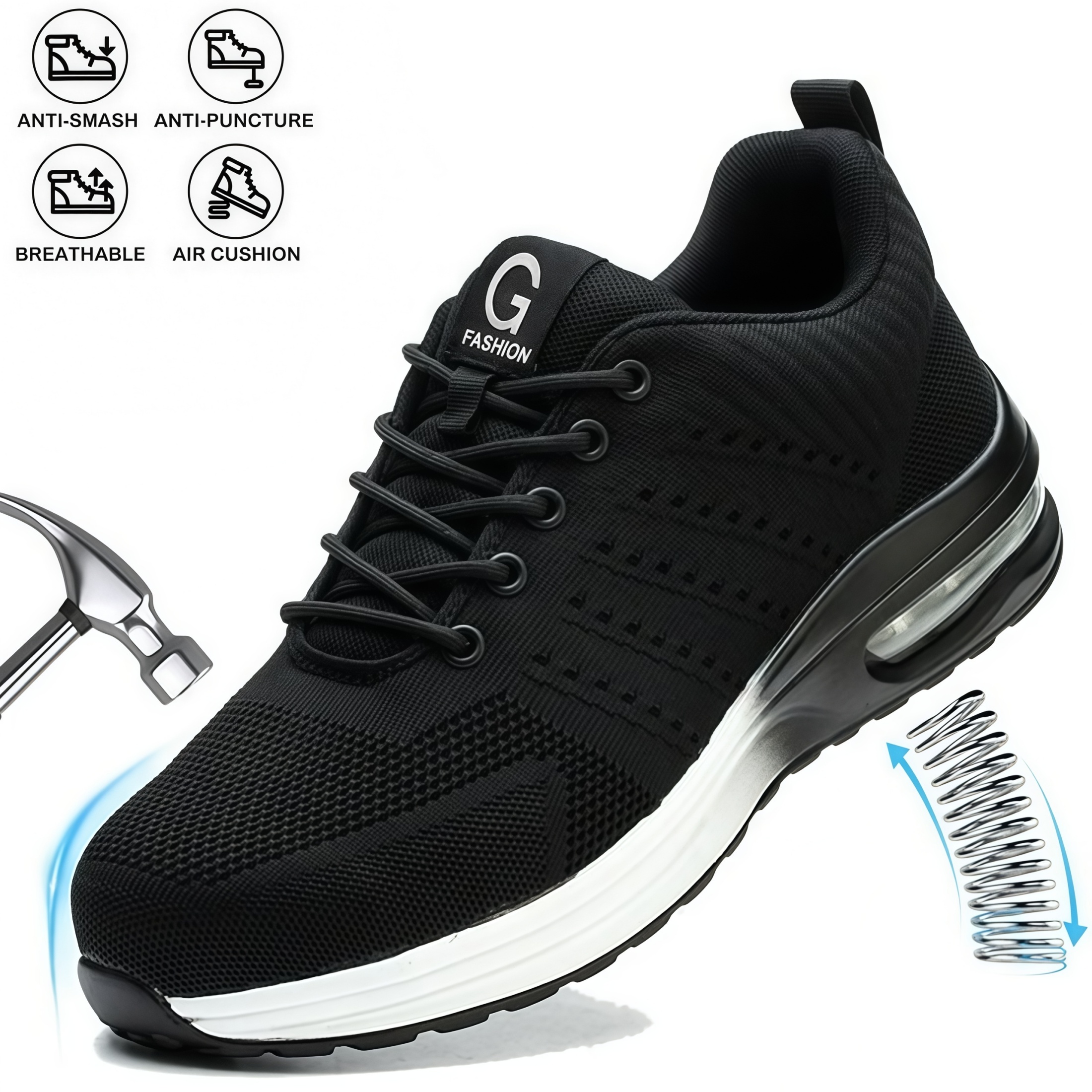 Indestructible Safety Shoes Fo - Men Shoes Sneakers recension och pris