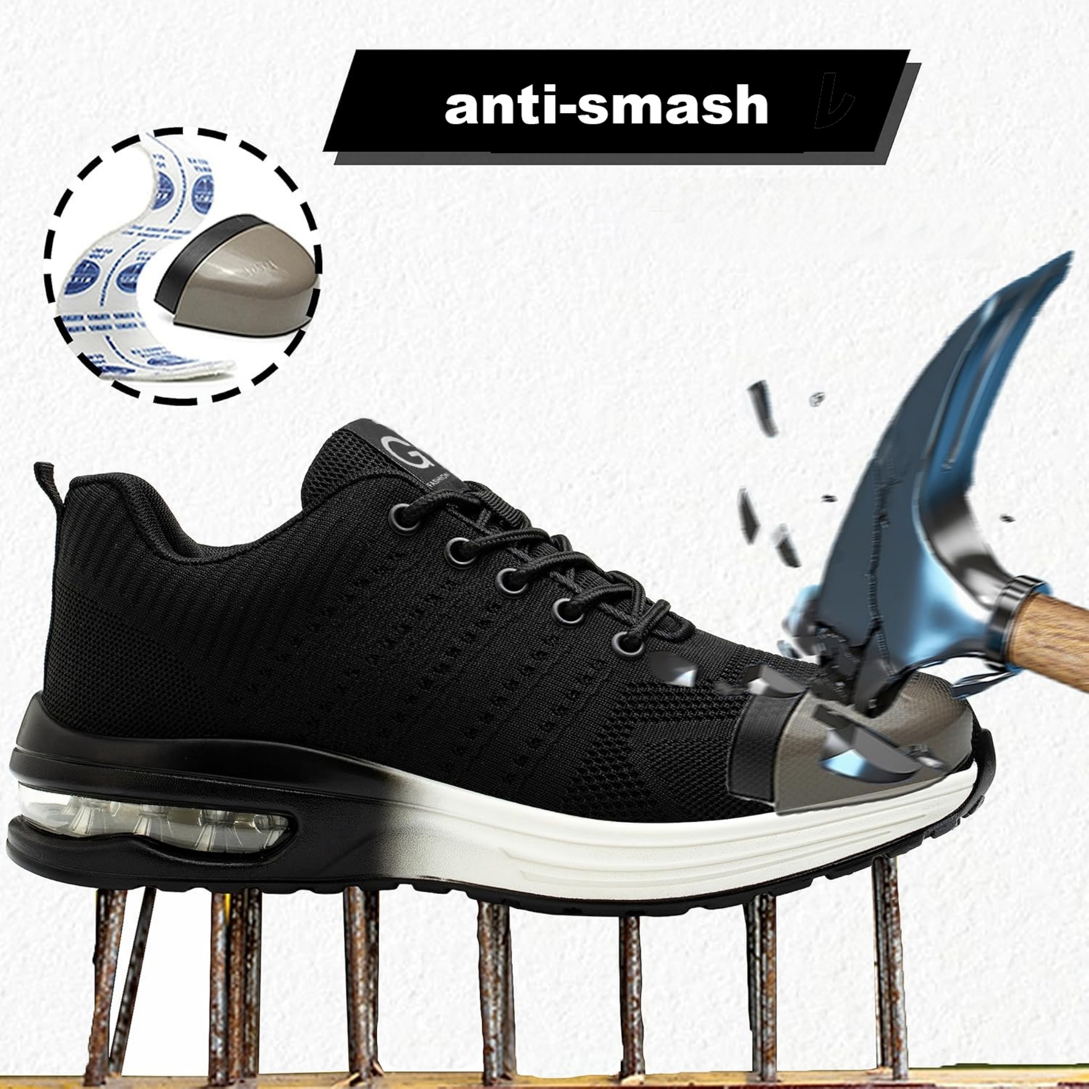 Indestructible Safety Shoes Fo - Men Shoes Sneakers recension och pris