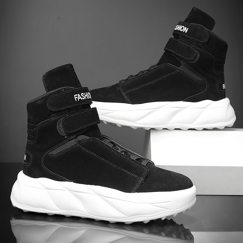 2026 Purple High Top Sneakers  - Men Shoes Velcro recension och pris