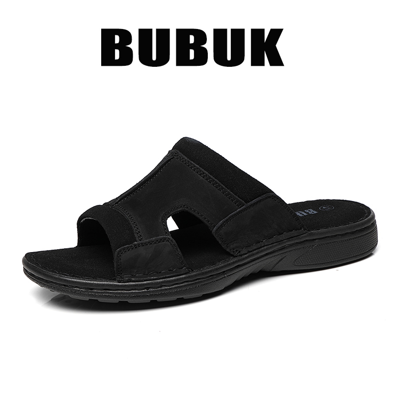 Bubuk Men's Outdoor Slip-On Le - Men Shoes Velcro recension och pris