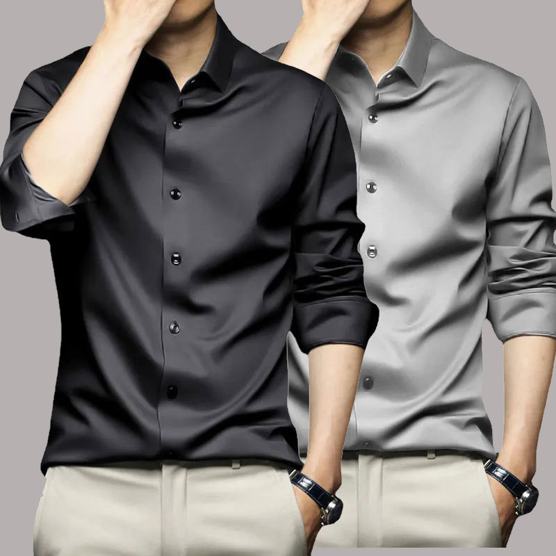S-5XL Men's Shirt Long Sleeve  - Men Shoes Zara recension och pris