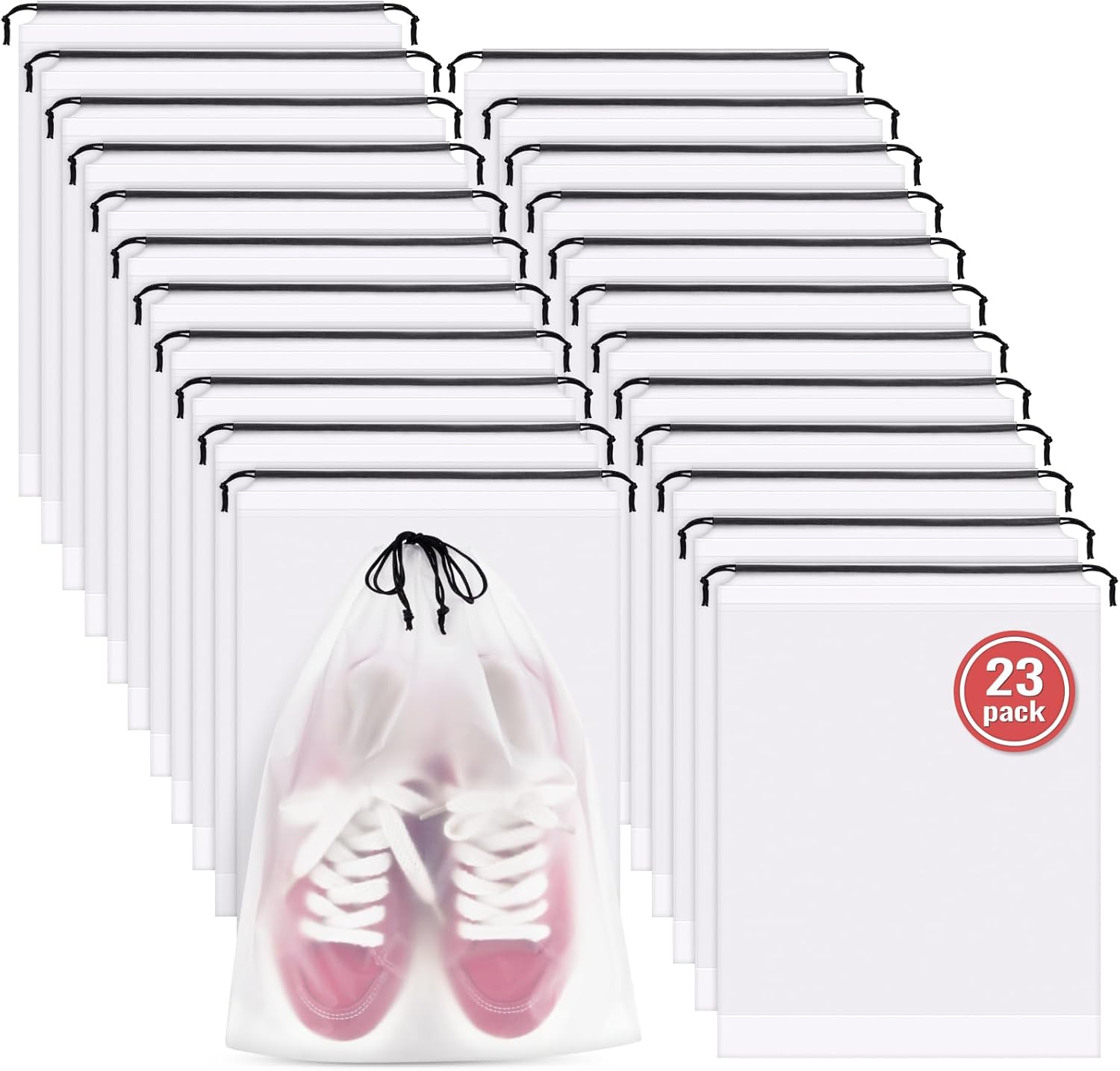 23 Pack Shoe Bags for Travel,  - Men Shoes Essentials recension och pris