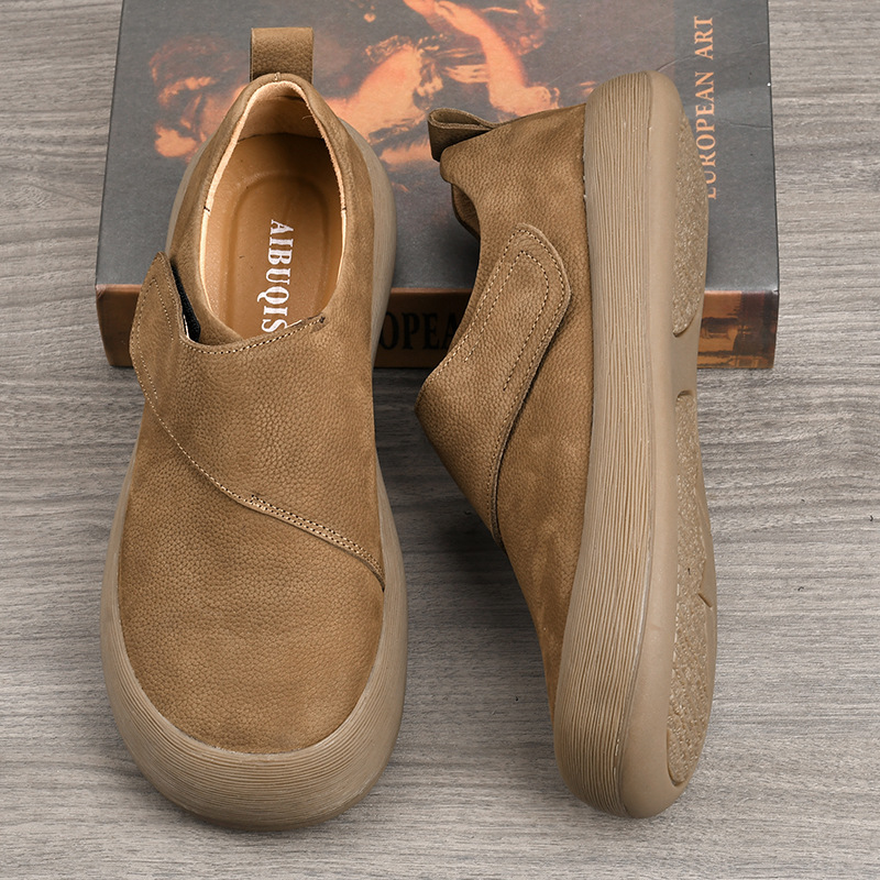 Men's 2026 New Casual Loafers  - Men Shoes Velcro recension och pris