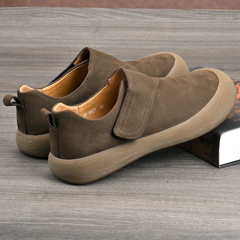 Men's 2026 New Casual Loafers  - Men Shoes Velcro recension och pris