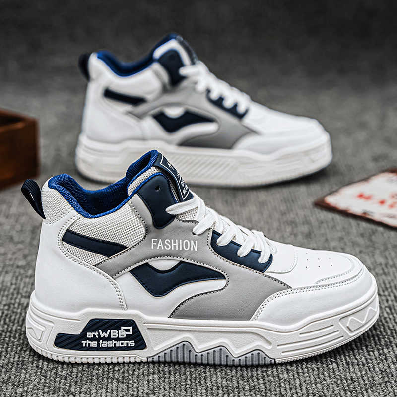 Round Foot Normal Leather Spor - Men Shoes Name recension och pris