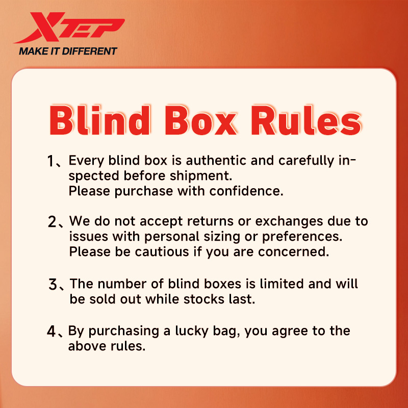Xtep Hot Mystery Box For Men W - Men'S Shoes Limited Edition recension och pris